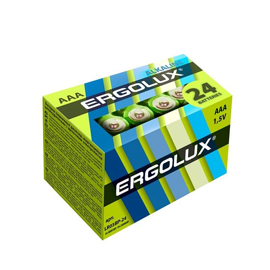 Элемент питания ERGOLUX LR03 (24)