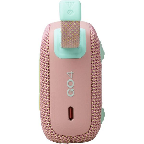 Колонка портативная JBL Go 4 Pink