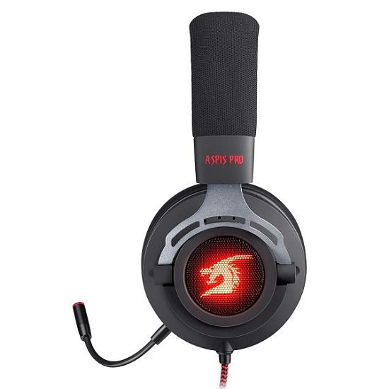 Наушники REDRAGON Aspis Pro черный/красный