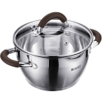 Кастрюля 1.6л REGENT Linea Truffle 67-0216; 16x9,5см