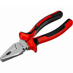 Плоскогубцы 180мм MATRIX NICKEL 16904, никелированные, двухкомпонентные рукоятки