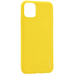 Задняя накладка XIVI для iPhone 11, SC, матовая, №41, жёлтый