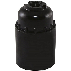 Патрон Е27  карболитовый подвесной черный TDM б/н    /50/200