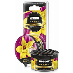 Ароматизатор AREON KEN ваниль/бубль гум баночка на блистере