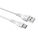Кабель USB <--> Type-C  1.0м BOROFONE BX51 белый