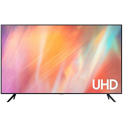 Телевизор Samsung UE43AU7100U 42.5" (2021), черный