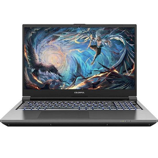 Ноутбук игровой 15.6" Colorful EVOL X15 AT 23H1(Intel Core i5-12500H/ 16 ГБ/ SSD 512 ГБ/ RTX 4050/ Win) (A10205400041), серый