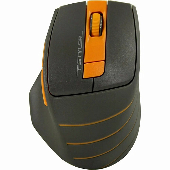 Мышь БП A4TECH Fstyler FG30S серый/оранжевый