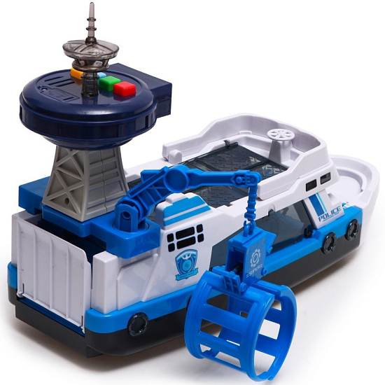 Парковка «Полицейский катер», свет и звук 9206185