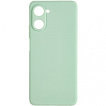 Задняя накладка ZIBELINO Soft Matte для Realme 10 Pro 5G (мятный) с микрофиброй