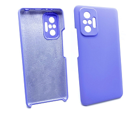Задняя накладка SILICONE COVER для Xiaomi Redmi NOTE 10 PRO лавандовый