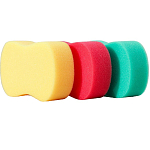 Губка для тела «Восьмёрка», 15×8×3,5 см, МИКС 7053759