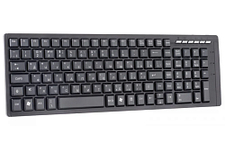 Клавиатура PERFEO PF-8005 PYRAMID, Multimedia, USB, чёрная