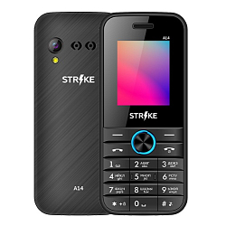 Телефон BQ Strike A14 Black+Blue