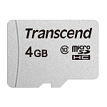 Micro SD  4Gb Transcend 300S Class 10 без адаптера