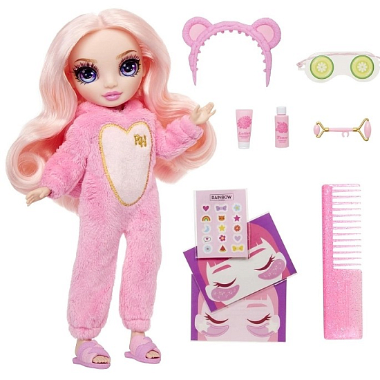 Кукла RAINBOW HIGH Junior PJ Party Белла Паркер роз. с аксесс. 
