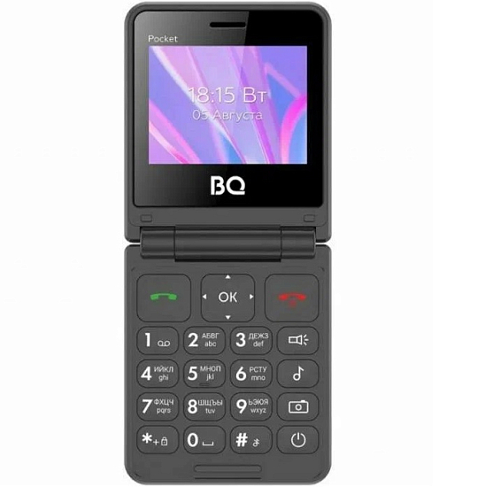 Телефон BQ 2456 Pocket Red (Мятая упаковка)