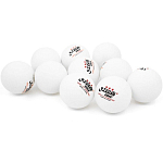 Мячи для настольного тенниса DHS 3*** D40+ (DUAL) бел. 10 шт.