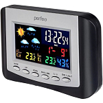Часы-метеостанция PERFEO "Color+", (PF-S3332BS)