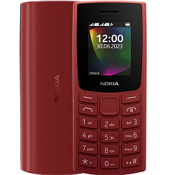 Телефон NOKIA 106 TA-1564 DS красный