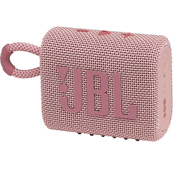 Колонка портативная JBL Go 3 Pink