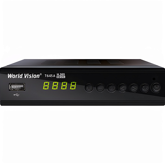 Ресивер DVB-T2 WORLD VISION T645A LAN Fm