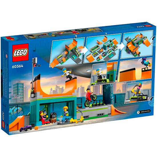 Конструктор LEGO City 60364 Уличный скейтпарк