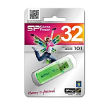 USB 32Gb Silicon Power Helios 101 Green