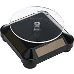 Вращающаяся подставка на солнечной батарее черный