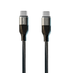 Кабель Type-C <--> Type-C  1.0м FAISON K-160 Inspire, чёрный