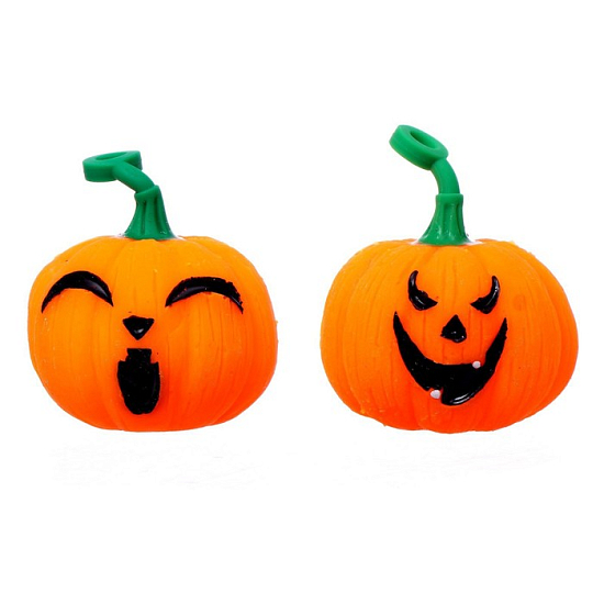 Антистресс Хэллоуин сквиш мялка «Тыковка», с гидрогелем, в шоубоксе