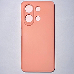 Задняя накладка Мобилис для Xiaomi Redmi Note 13 (4G), персиковый , матовая с защитой камеры
