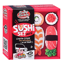 Набор для лепки «Slime Лаборатория» Funny Kitchen Sushi set mini