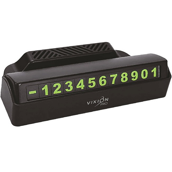 Автовизитка VIXION VR-14 черная