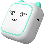 Детский мини-принтер для фотографий Kid Joy M5, голубой, 200DPI, Bluetooth 5.1, поддержка приложения, русская инструкция