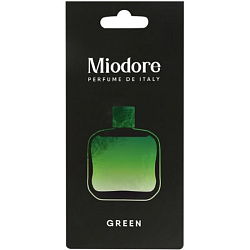 Ароматизатор MIODORE - Green (подвесной картонный)
