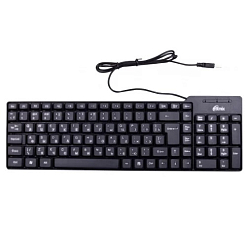 Клавиатура RITMIX RKB-100 черная, USB
