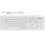 Клавиатура GEMBIRD KB-8354U, бежевый/белый
