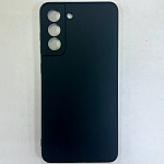 Силиконовый чехол ISA для Samsung Galaxy S21 FE TPU матовый черный