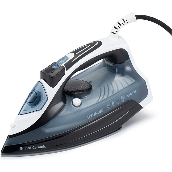 Утюг HYUNDAI H-SI01573 черный/синий