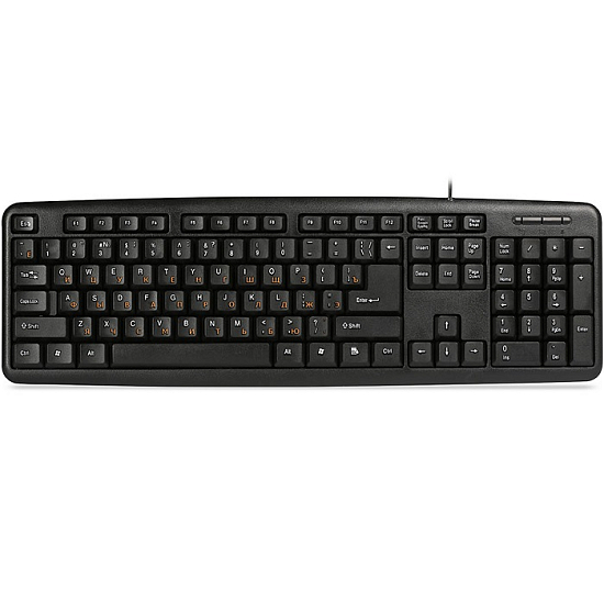 Клавиатура SMARTBUY ONE 112 черная, USB