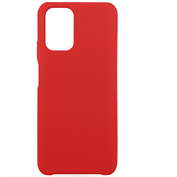Силиконовый чехол SILICON CASE для Xiaomi Redmi Note 10 красный