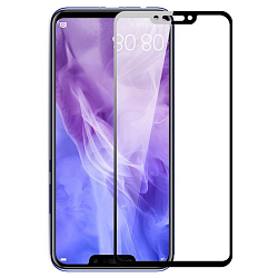 Противоударное стекло 9D NONAME для HUAWEI P Smart (2020) черное, полный клей