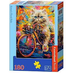Пазл CASTORLAND 180 «Цветочная прогулка»