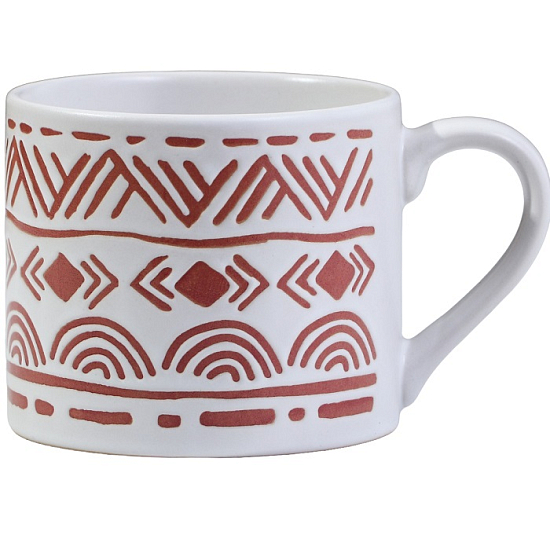 Кружка керамическая «Геометрия», 320 мл, белый 9570955