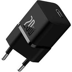 Сетевое ЗУ 1Type-C BASEUS черный, 20Вт