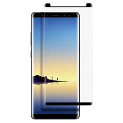 Противоударное стекло Curved Glass UV для Samsung Galaxy Note 8/Note 9 прозрачное тех.пак