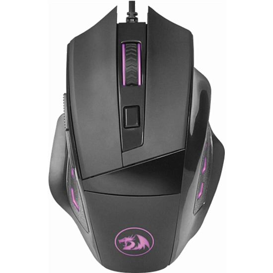Мышь REDRAGON Phaser черна, USB