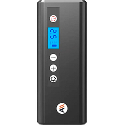 Портативный аккумуляторный электронасос Avalonica для мячей, 150 PSI, дисплей , 4000 мАч c функциями фонарика и Power bank (AVA-AIR-002) черный