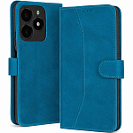 Чехол футляр-книга ZIBELINO Book Wallet для Realme C61 4G/C63 4G с магнитной застежкой (морская волна)